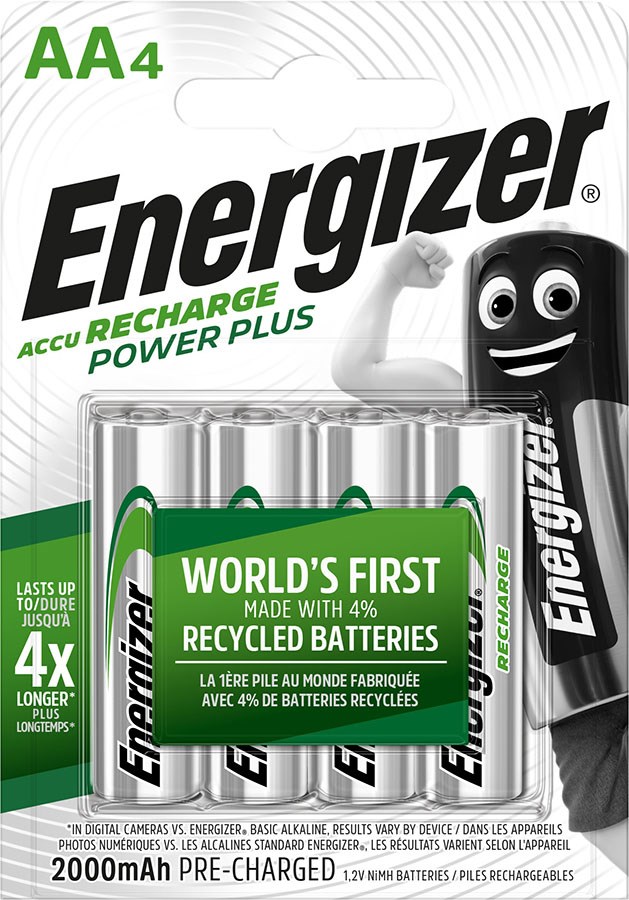 Punjiva baterija ENERGIZER RECHARGEABLE POWER PLUS AA HR6/4 2000mAh
