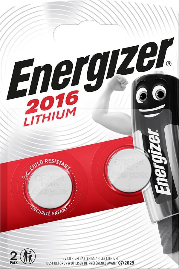 Baterije ENERGIZER SPECIALIZED CR2016 (2 komada)-0