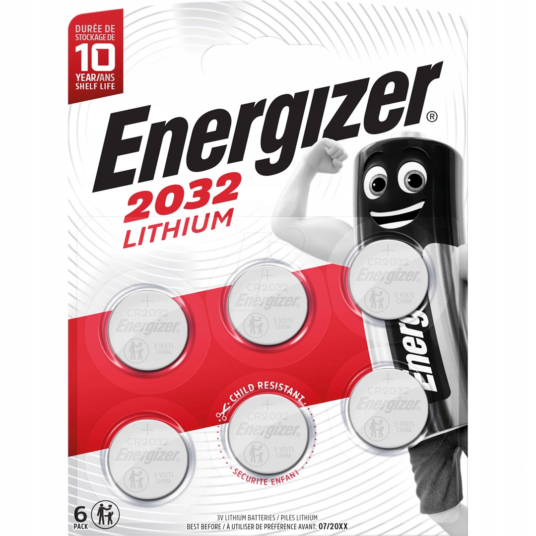 Baterije ENERGIZER SPECIALIZED CR2032 (6 komada, novo)-0