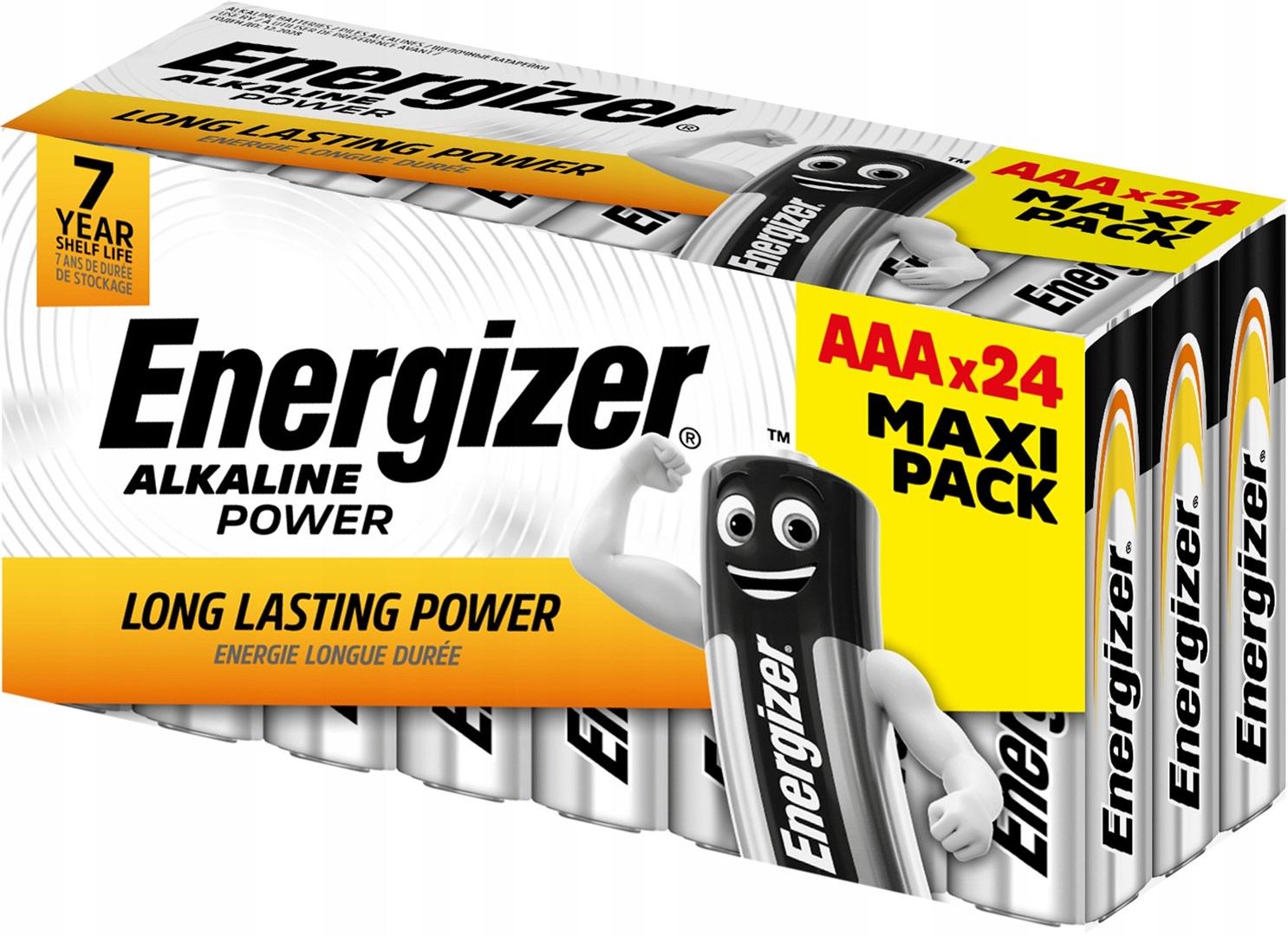 Alkalne baterije ENERGIZER POWER AAA LR03 MAXI PACK (24 komada, novo)-1