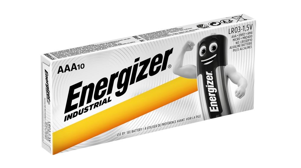 Baterija ENERGIZER INDUSTRIAL PRO AAA LR03 1.5V (10 komada)