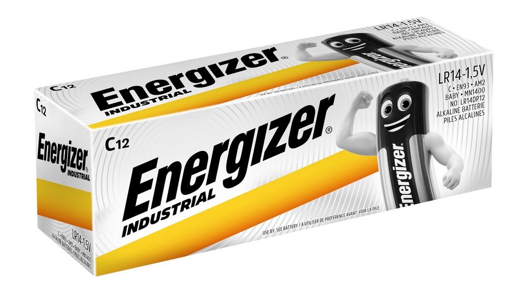 Baterija ENERGIZER INDUSTRIAL PRO LR14 C R14 1.5V (12 komada)-1