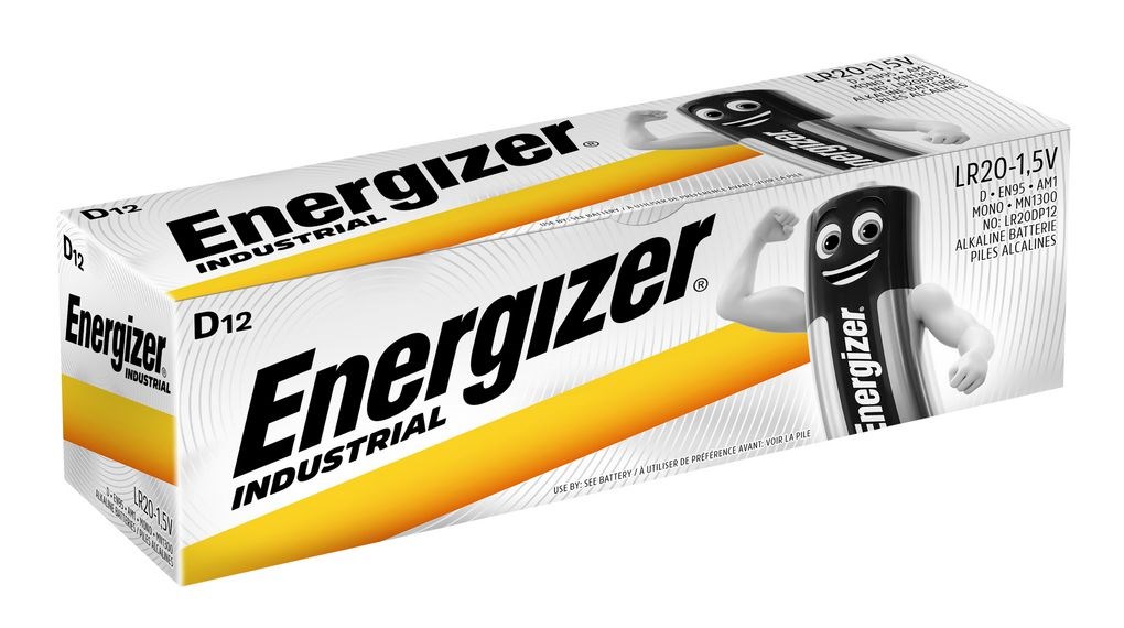 Baterije ENERGIZER INDUSTRIAL PRO D LR20 1.5V (12 komada)-0