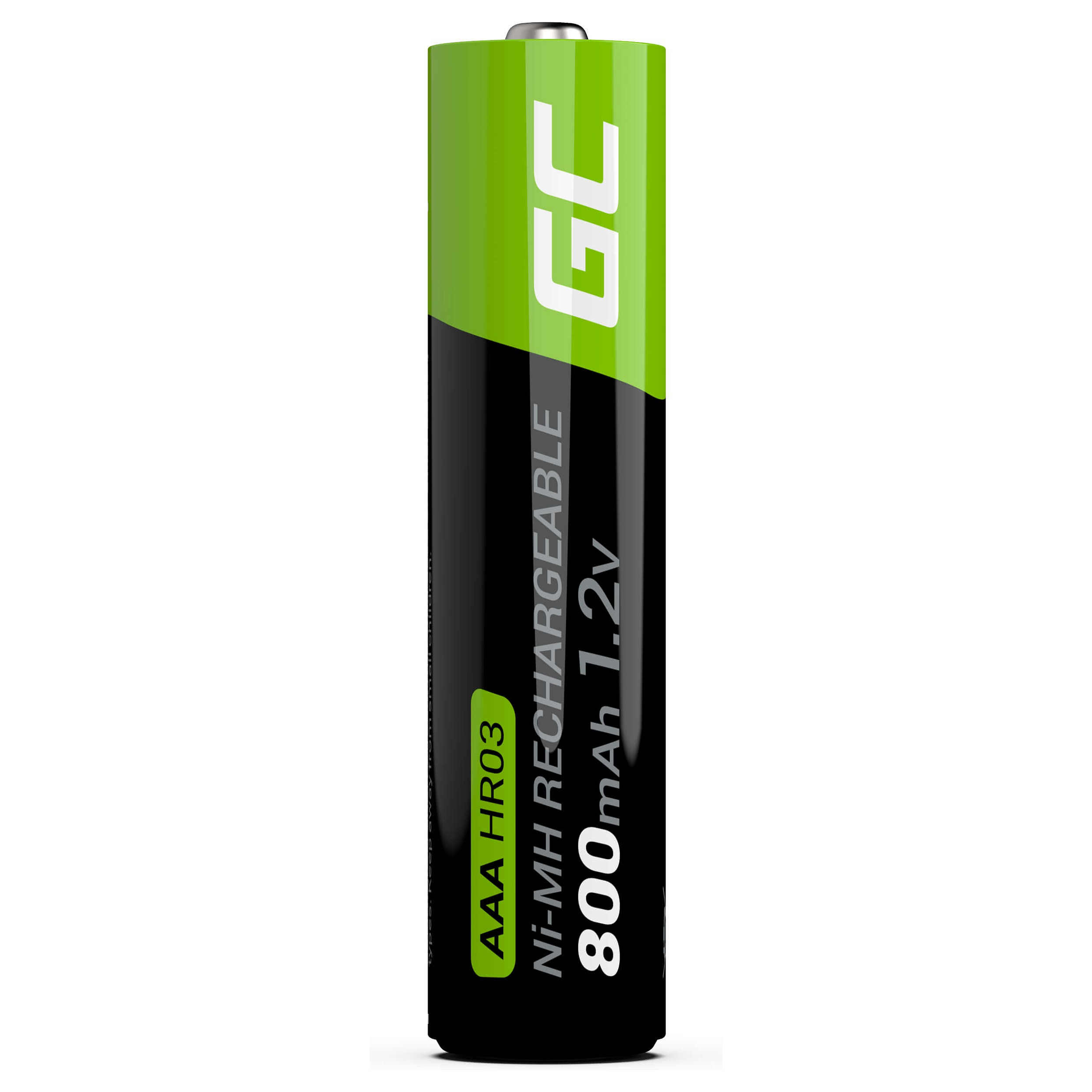 Punjive baterije GREEN CELL AAA (HR03) 800mAh Ni-MH, 4 kom-2