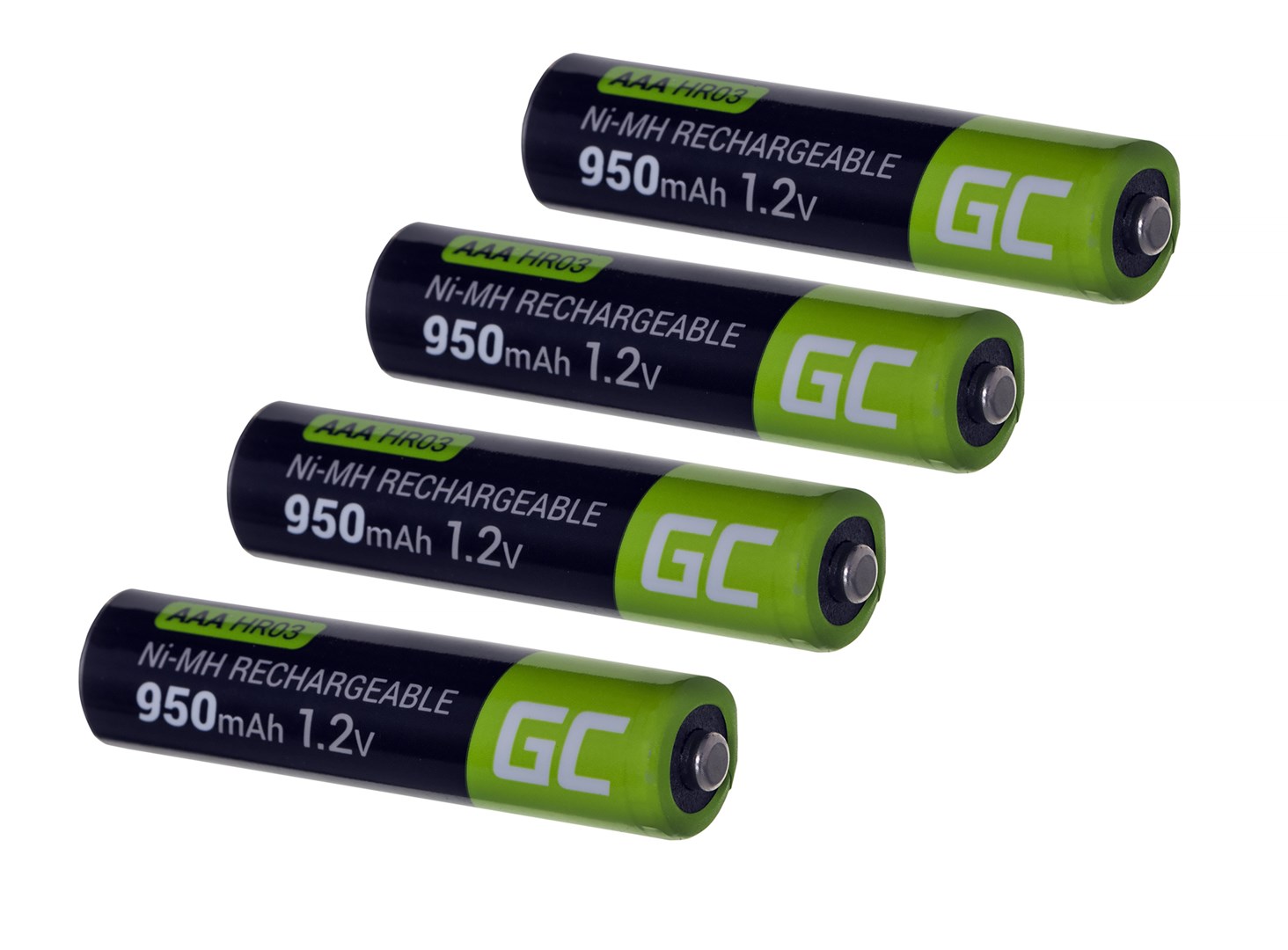 Baterija za kućanstvo GREEN CELL GR03 (punjiva baterija AAA, nikal-metal hidrid - NiMH)