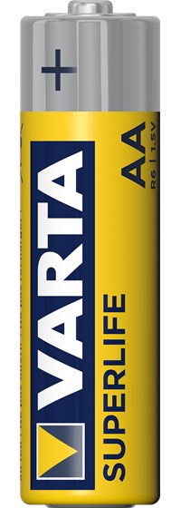 Baterija za jednokratnu upotrebu VARTA SUPERLIFE AA (cink-karbon)-1