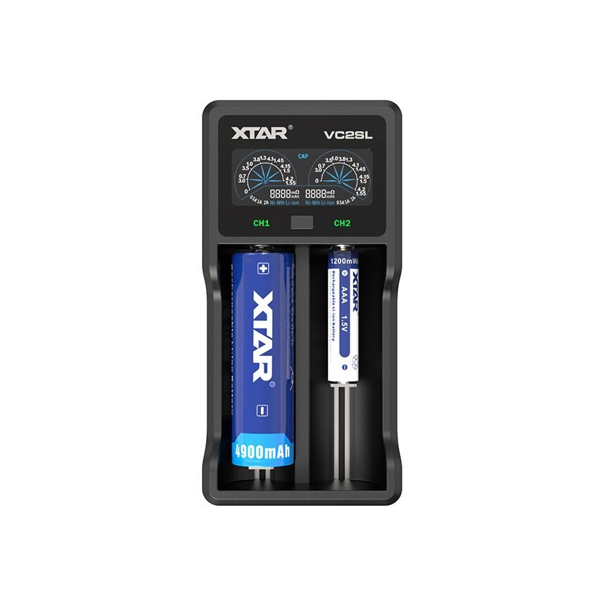 Punjač baterija XTAR VC2SL (za Li-ion / Ni-MH / Ni-CD 18650)-5