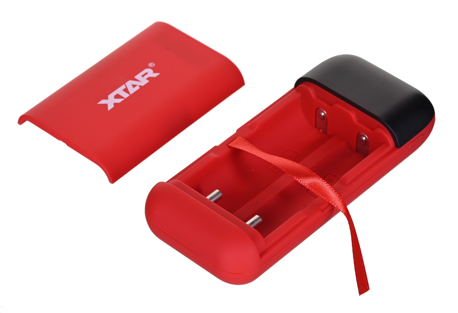 Punjač baterija / power bank XTAR PB2S crveni (za Li-ion 18650 / 20700 / 21700)-3