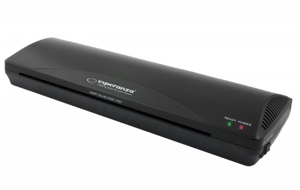 Laminator ESPERANZA EFL003 (hladni/topli, 250 mm/min) crni