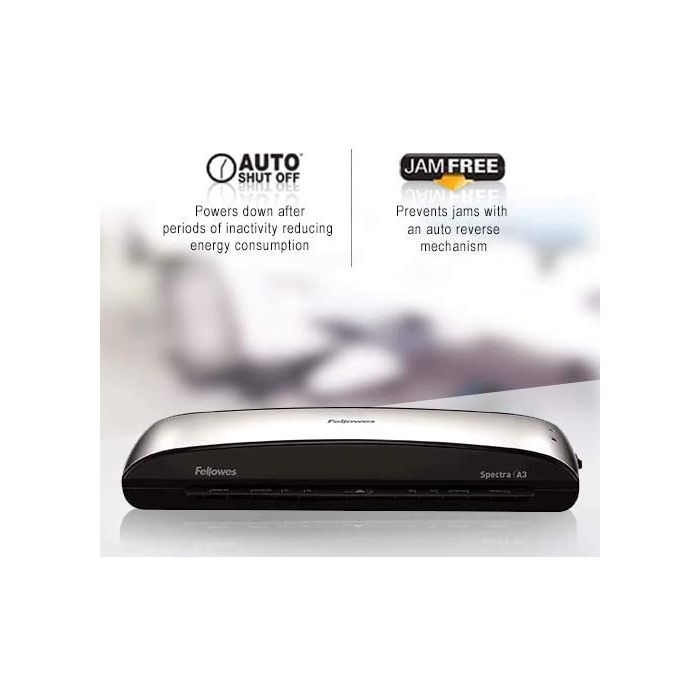 Fellowes Saturn 3i Cold/hot laminator 300 mm/min Black, Silver-10