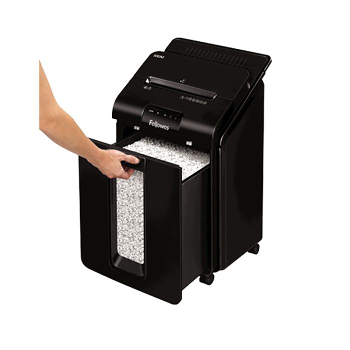 Rezač papira FELLOWES AutoMax 100M (rezanje na čestice, 22 cm) crni-0