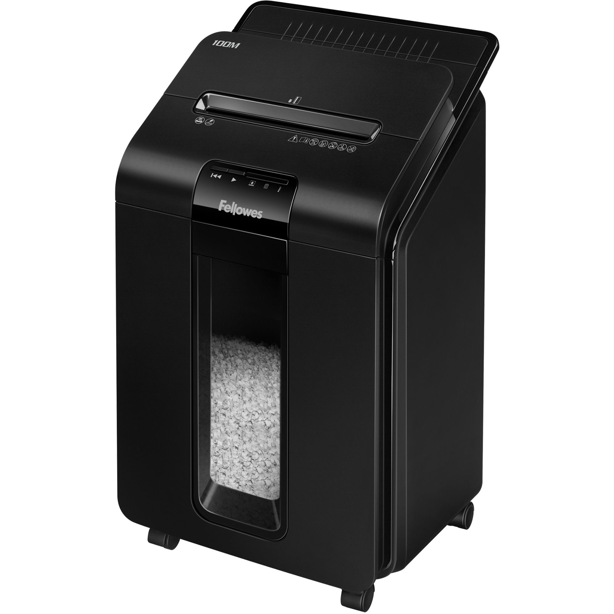 Rezač papira FELLOWES AutoMax 100M (rezanje na čestice, 22 cm) crni-4