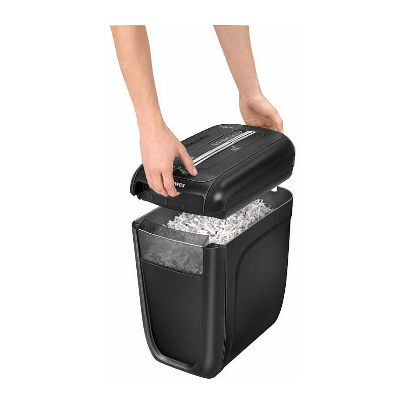 Rezač papira FELLOWES 60Cs (križno rezanje, 72 dB, 23 cm crni)-3