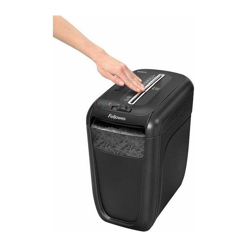 Rezač papira FELLOWES 60Cs (križno rezanje, 72 dB, 23 cm crni)-5