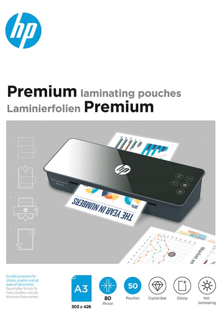 Folija za laminiranje HP Premium (A3, 50 komada)-0
