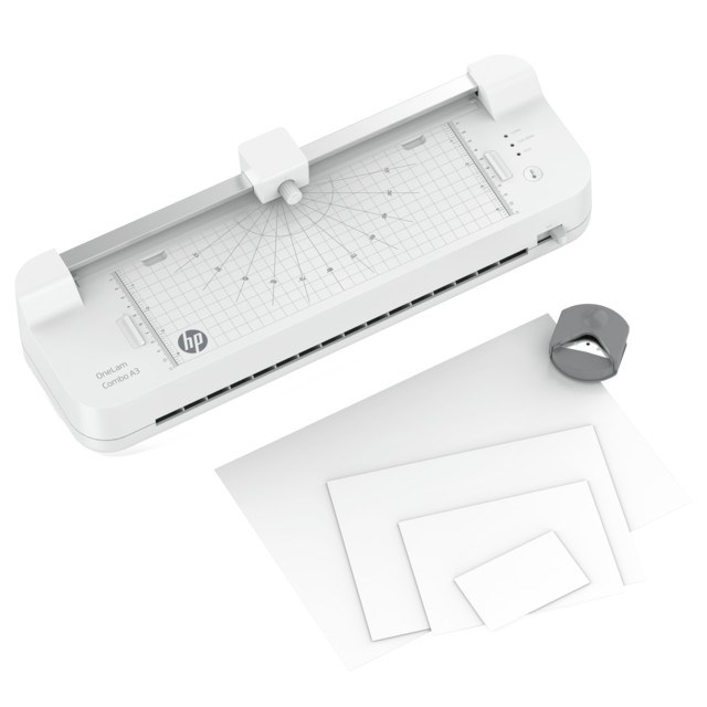 Laminator HP ONELAM COMBO (A3, integrirani trimer, brzina laminiranja 40 cm/min) bijela-5