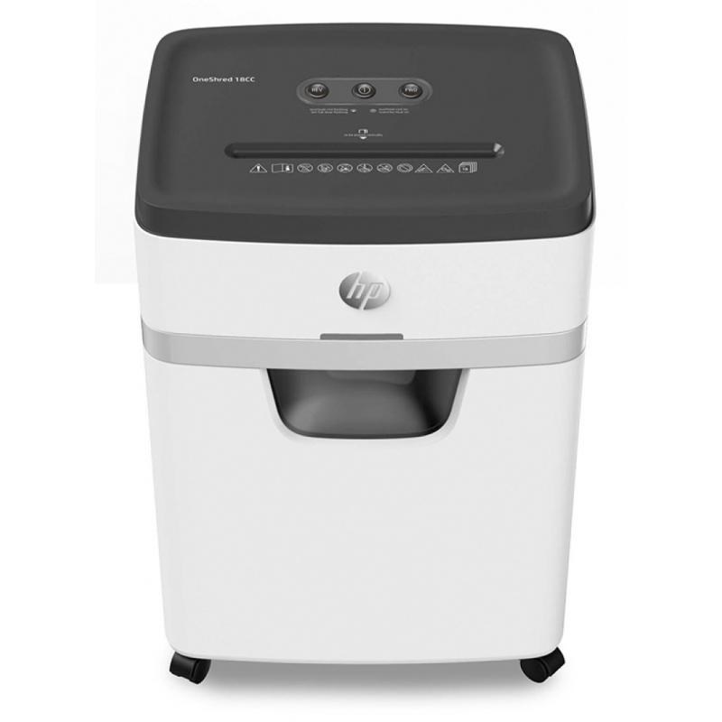Rezač papira HP ONESHRED (18CC, P-4, 18 kartice, 25l) svijetlosiva