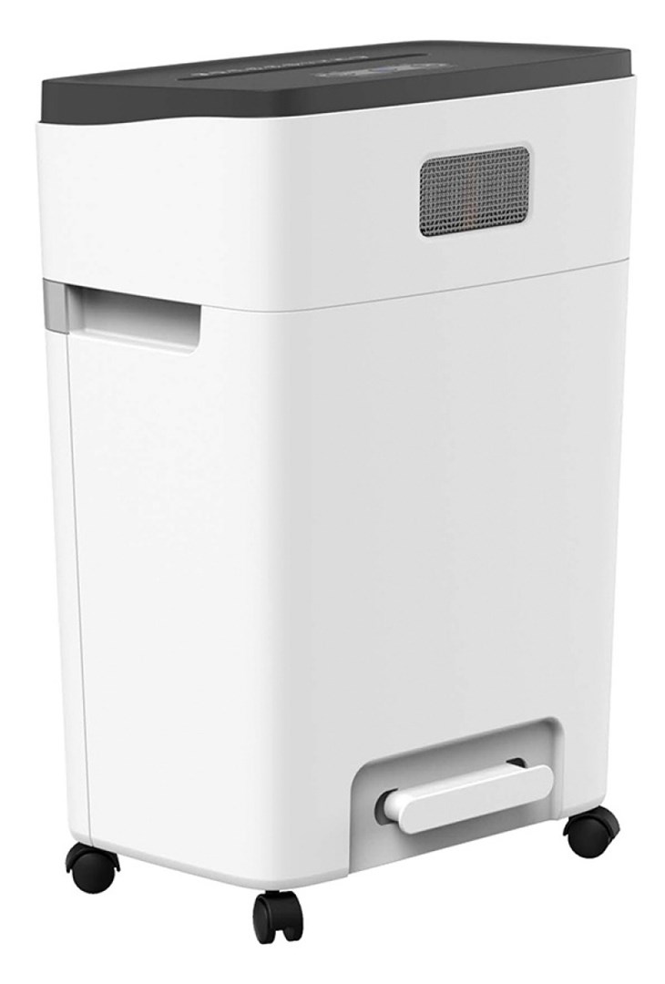 HP ONESHRED 12MC shredder, micro cut, P-5, 12 cards, 25l, light grey-2