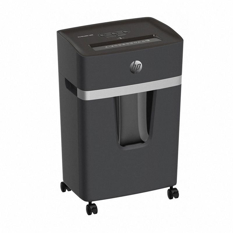 Rezač papira HP PRO SHREDDER (10MC, P-5, 10 kartica, 20l) tamnosiva-3