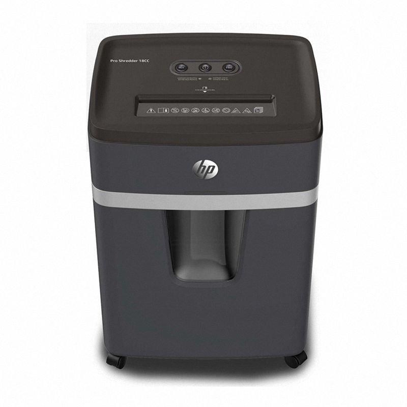 Rezač papira HP PRO SHREDDER (18CC, P-4, 18 kartice, 25l) tamnosiva-3