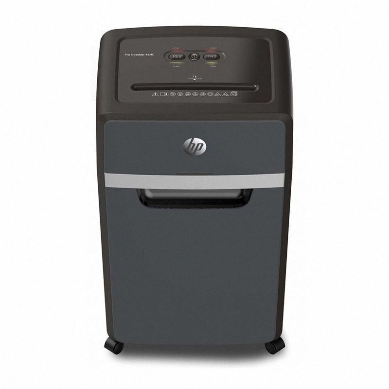 Rezač papira HP PRO SHREDDER (16MC, P-5, 16 kartica, 30l) tamnosiva-2