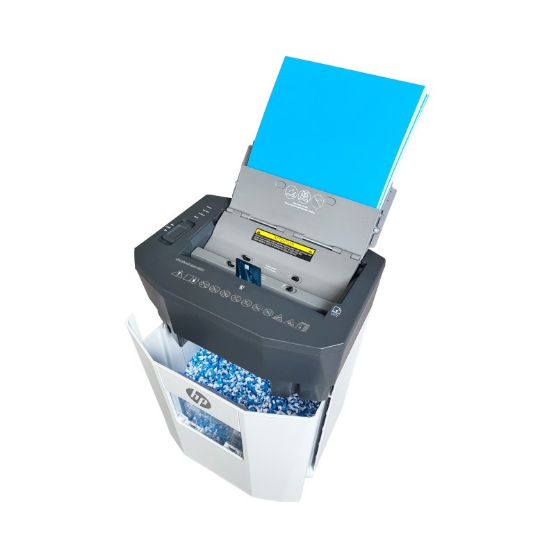 HP ONESHRED Auto 80CC white-gray shredder-9