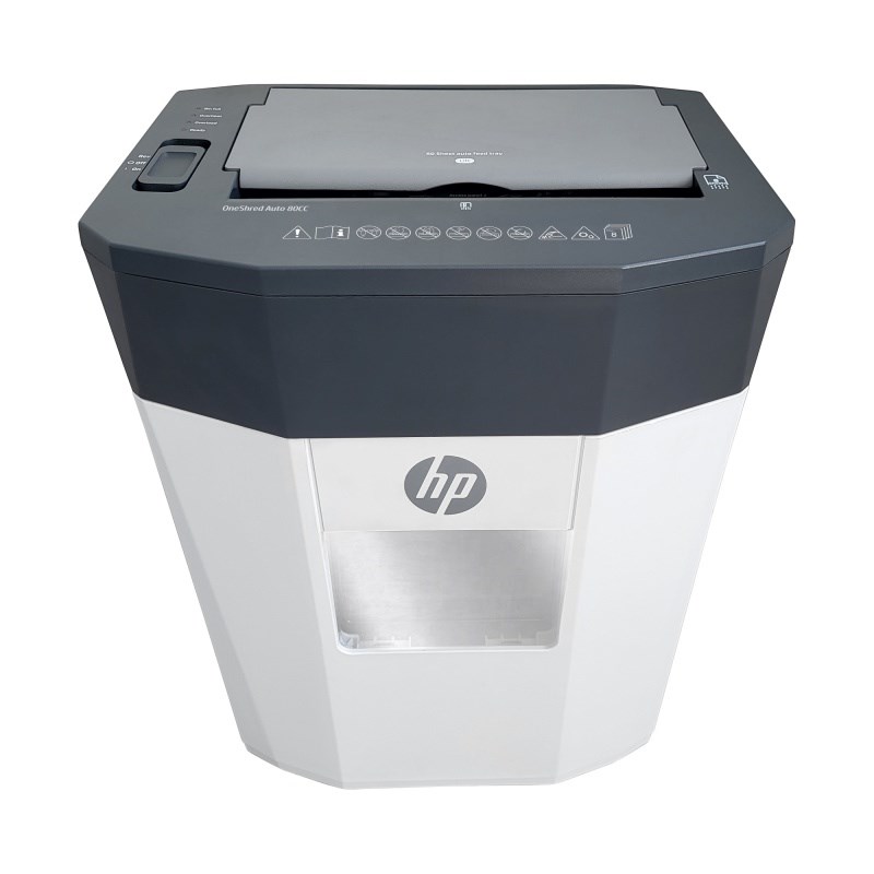 HP ONESHRED Auto 80CC white-gray shredder-2
