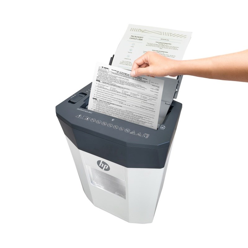 HP ONESHRED Auto 80CC white-gray shredder-6