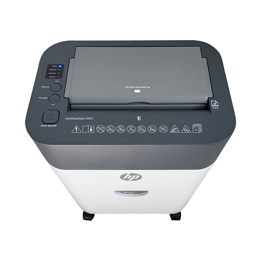 HP ONESHRED Auto 100CC white-gray shredder-4