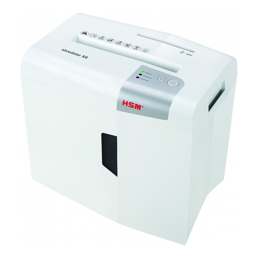 Uništivač dokumenata HSM shredstar X8, 4.5 x 30 mm + zasebni mehanizam za rezanje CD-a-0