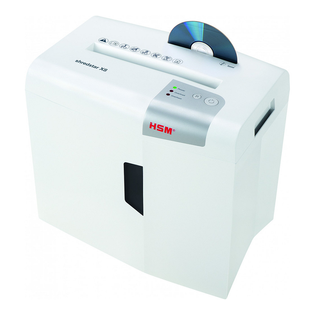 Uništivač dokumenata HSM shredstar X8, 4.5 x 30 mm + zasebni mehanizam za rezanje CD-a-2