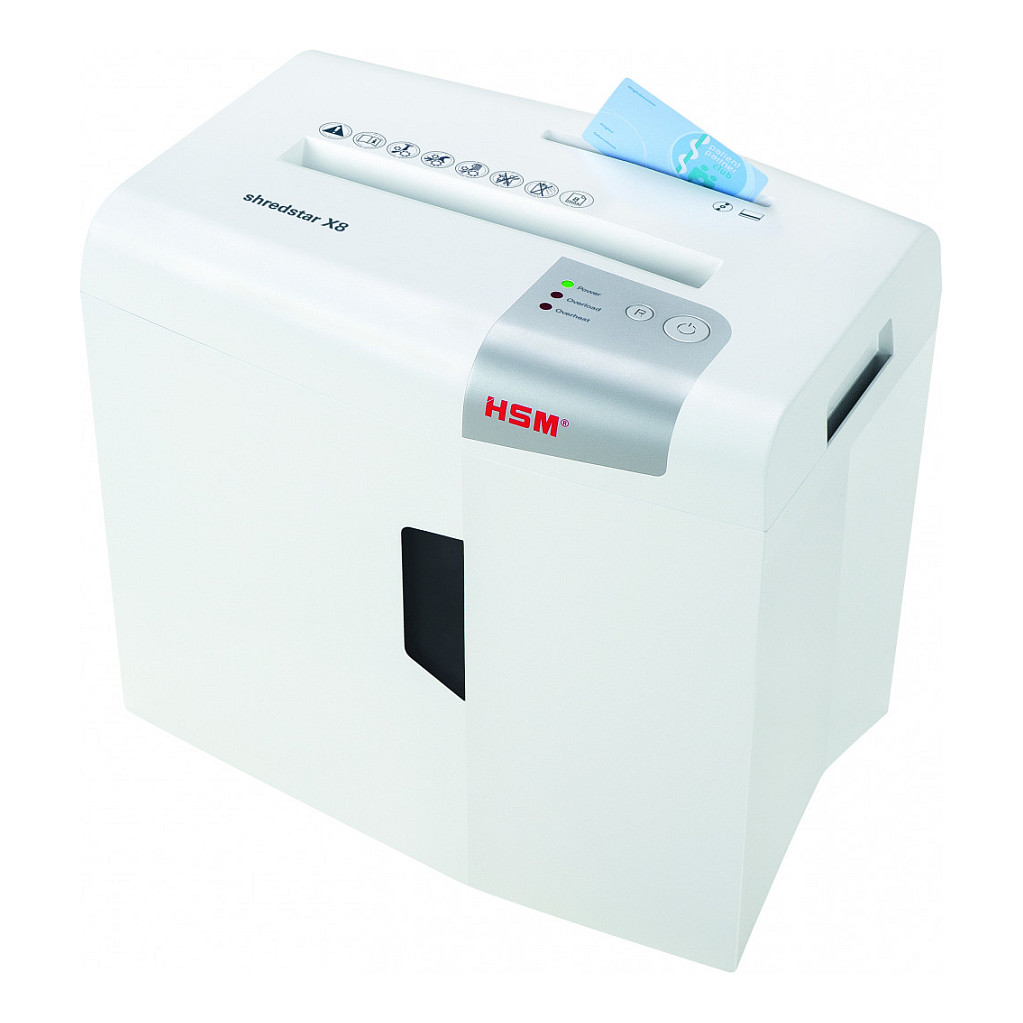 Uništivač dokumenata HSM shredstar X8, 4.5 x 30 mm + zasebni mehanizam za rezanje CD-a-3