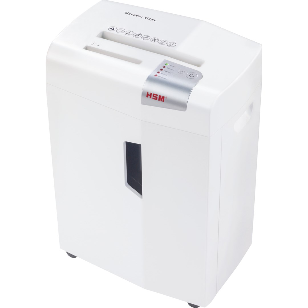 Rezač papira HSM shredstar X12pro (2 x 15 mm + zasebni rezač za CD)-1
