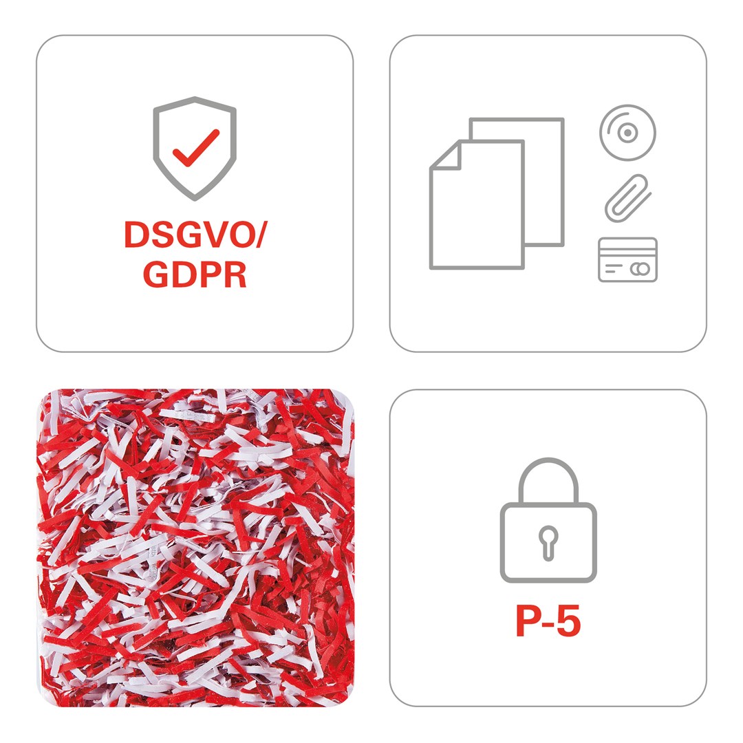Rezač papira HSM shredstar X12pro (2 x 15 mm + zasebni rezač za CD)-5