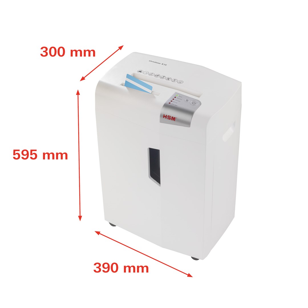 Rezač papira HSM shredstar X15 (4 x 37 mm, 26L)-2