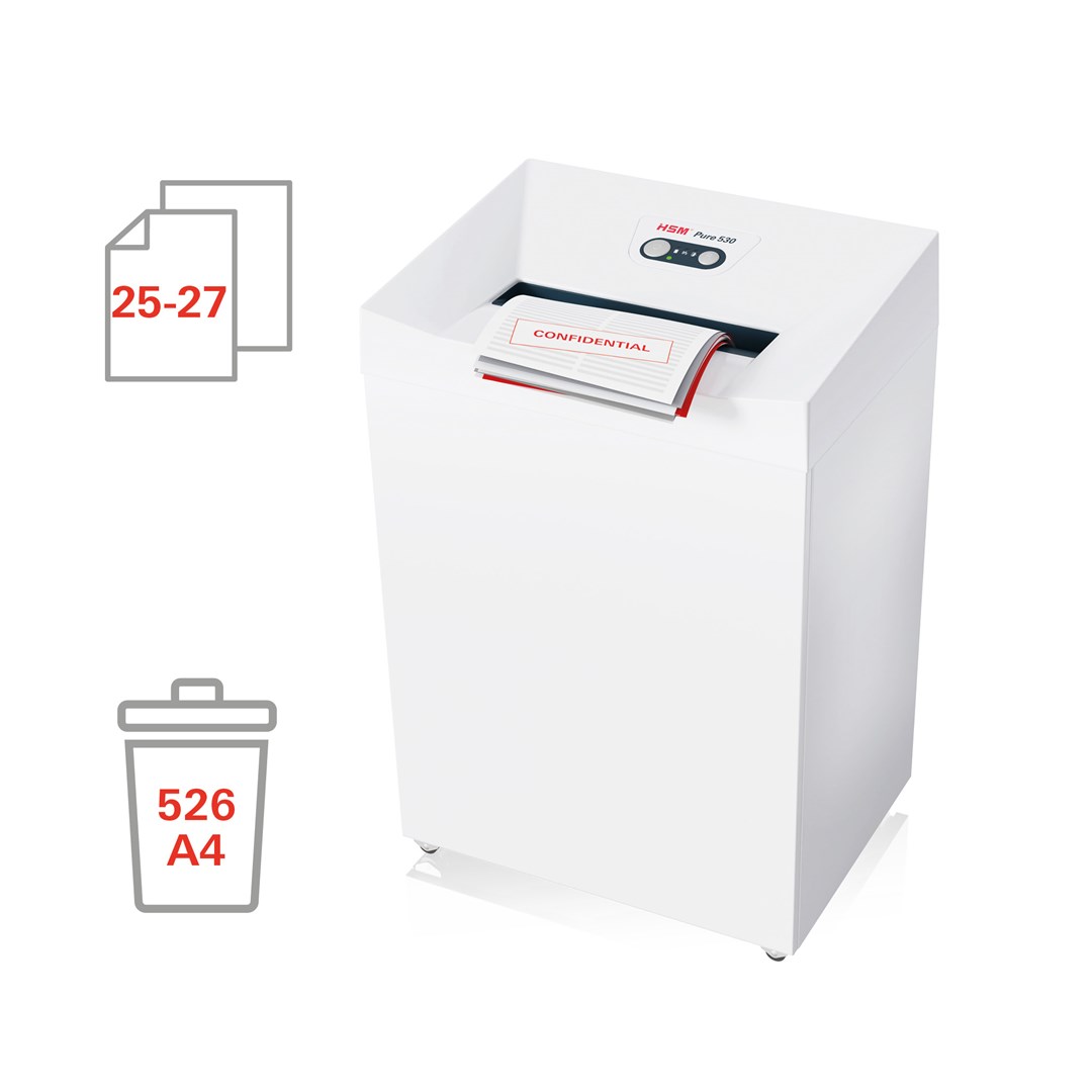 Rezač papira HSM Pure 530 (80 l, 5,8 mm)-3