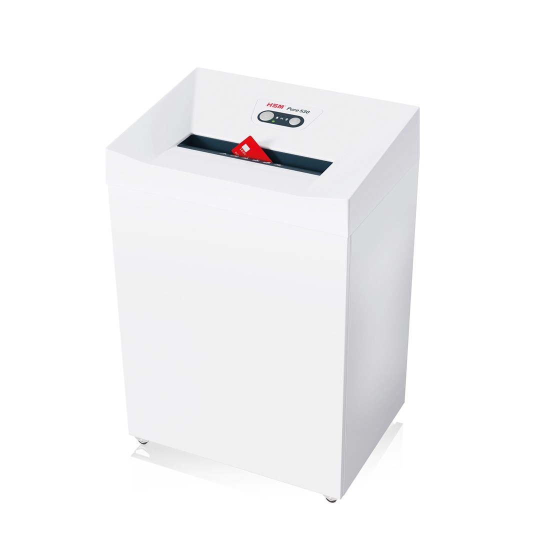 Rezač papira HSM Pure 530 (rezanje na čestice, 55 dB, 30 cm) bijela-6