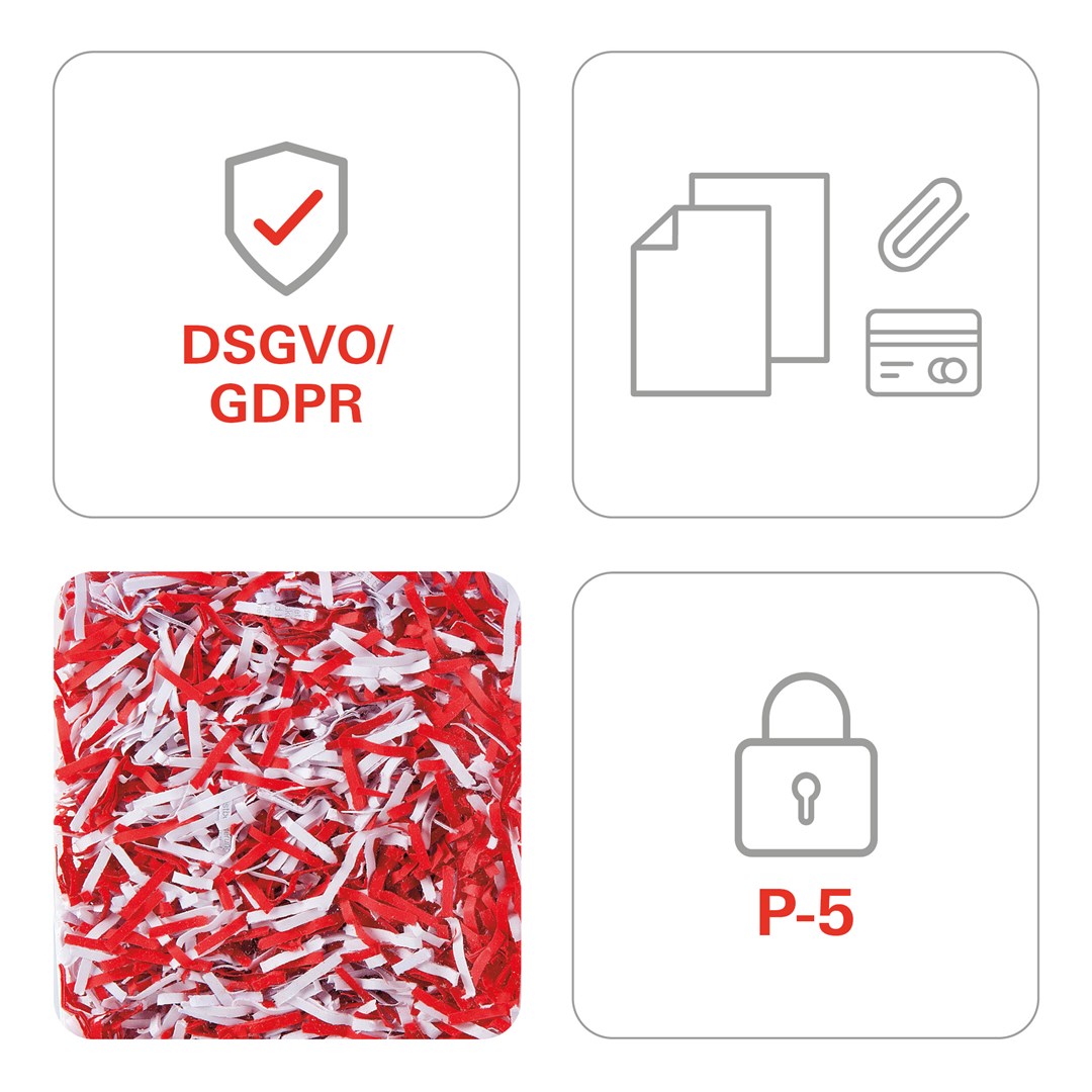 Rezač papira HSM Pure 530 (80 l, 1,9 x 15 mm)-5