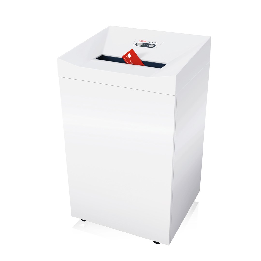 HSM Pure 630 shredder, 130 l, 4,5x30 mm-0