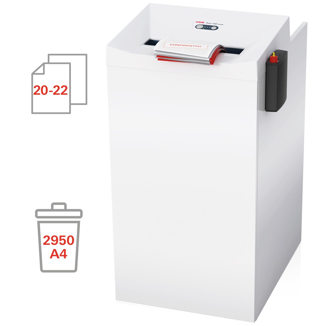 Rezač papira HSM Pure (740 max, 240 l, 4,5x30 mm)-3