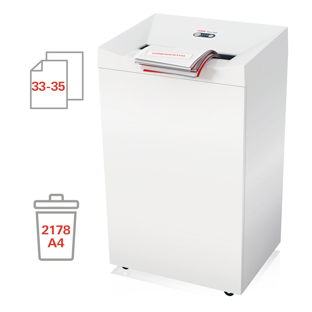 Rezač papira HSM Pure 940 (165 l, 3,9 x 40 mm)-3