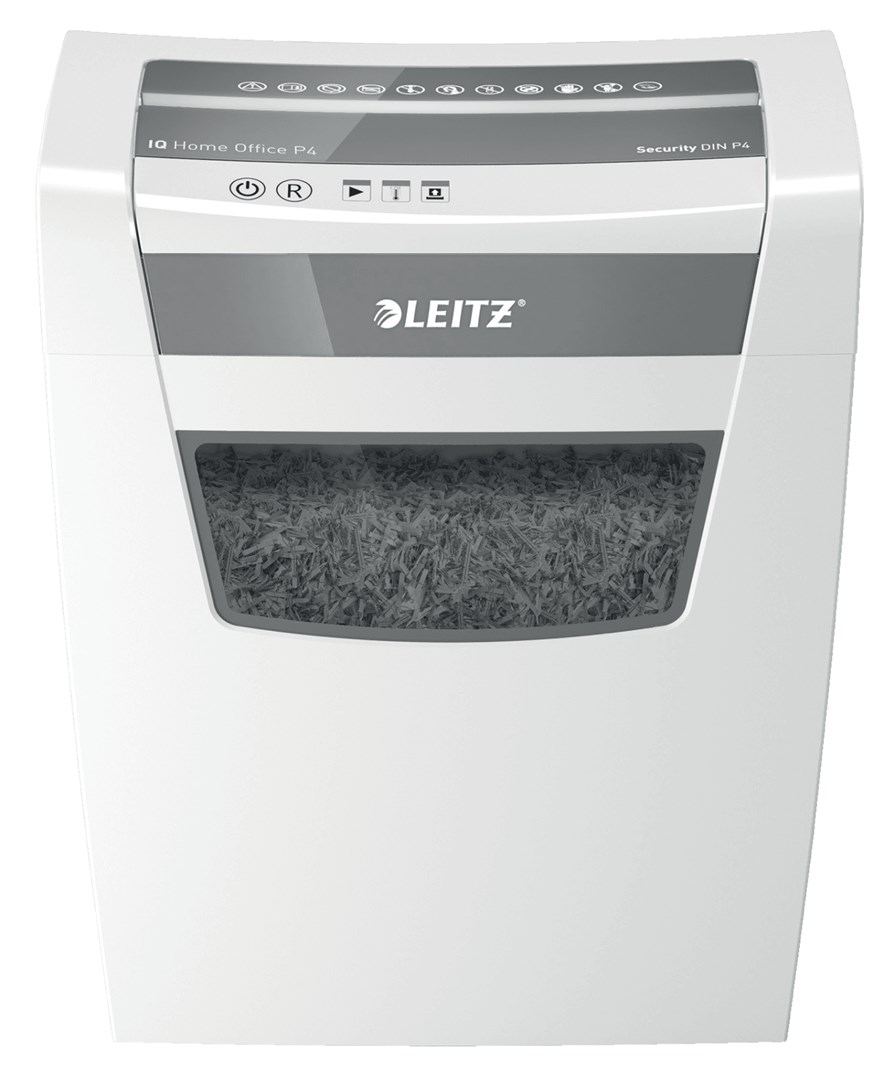 Uništavač papira LEITZ IQ Home Office P-4 particle-cut 22 cm bijeli-1