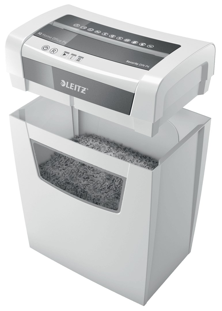 Uništavač papira LEITZ IQ Home Office P-4 particle-cut 22 cm bijeli-2