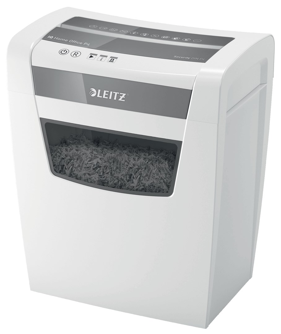 Uništavač papira LEITZ IQ Home Office P-4 particle-cut 22 cm bijeli-0