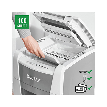 Automatski uništavač papira LEITZ IQ Autofeed Small Office 100 (P4)-11