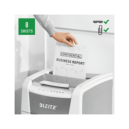 Automatski uništavač papira LEITZ IQ Autofeed Small Office 100 (P4)-12