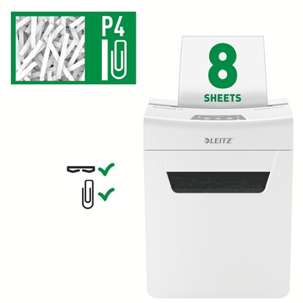 Uništivač papira LEITZ IQ Protect Premium 8X P4-8