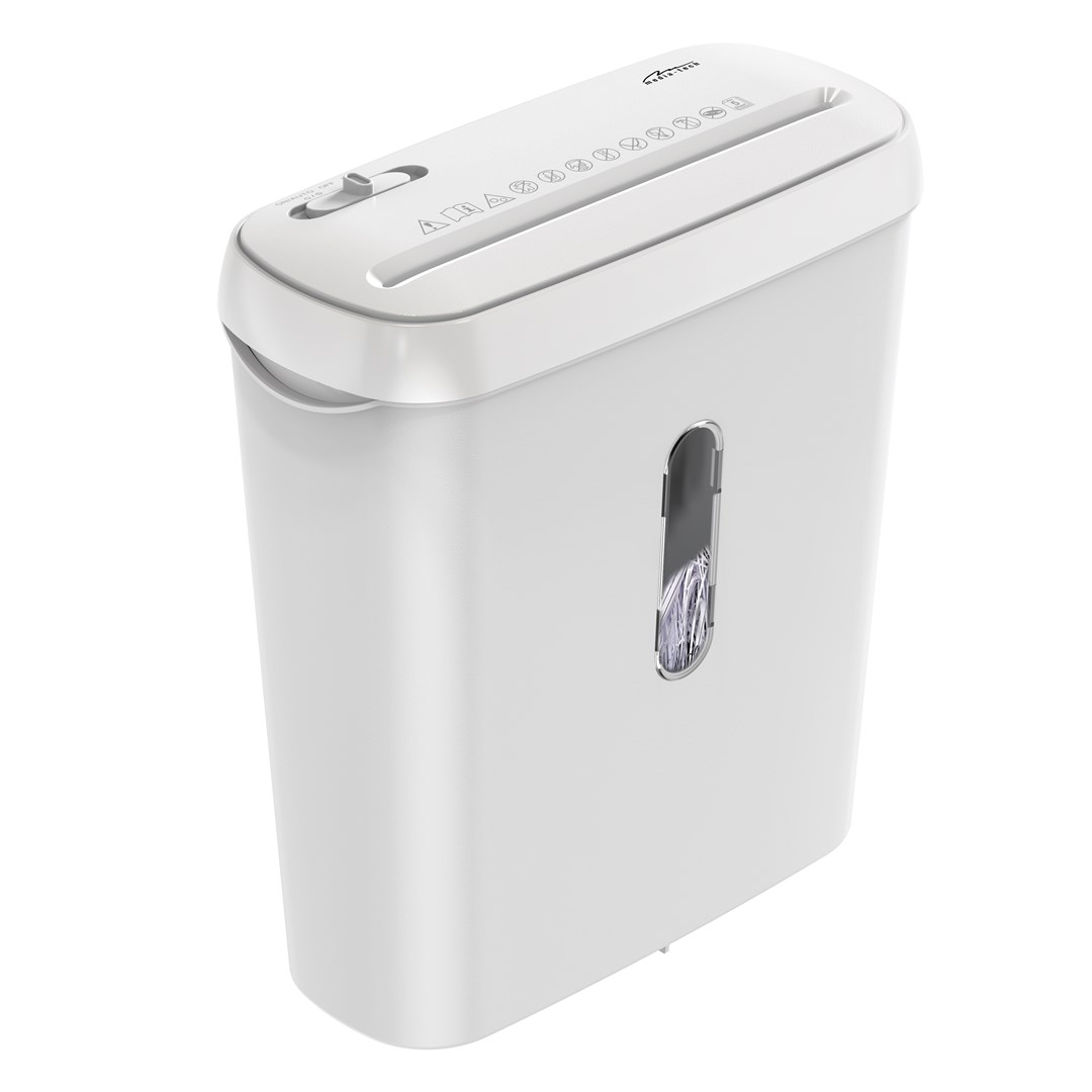WHITE SHREDDER MT223 document and credit card shredder-1