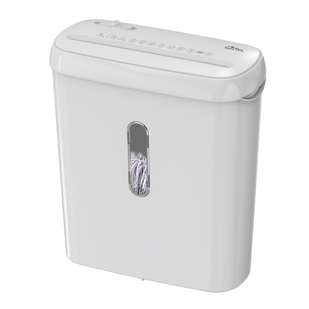 WHITE SHREDDER MT223 document and credit card shredder-0