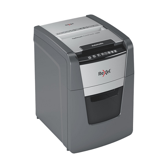Automatski uništavač papira Rexel AutoFeed+ 100X (P-4, rezanje na konfete 4x28mm, 100 listova, 34 litre)-2